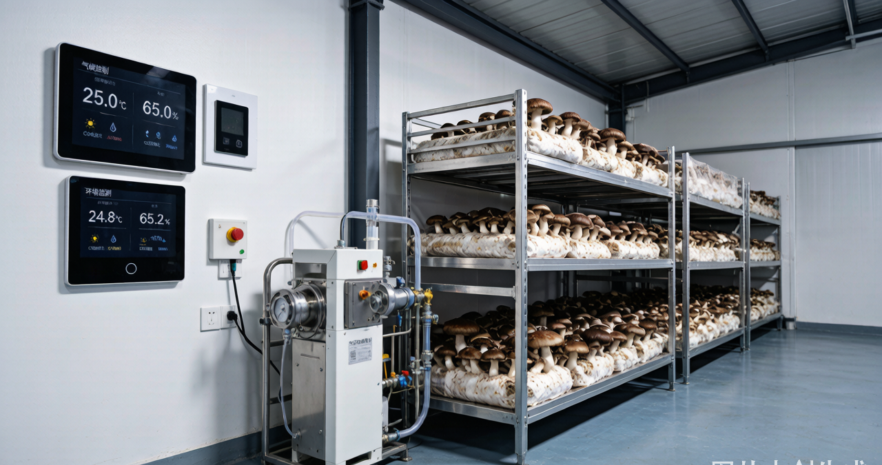 Climate Control for Mushroom Farms: Why RH Above 85% Matters